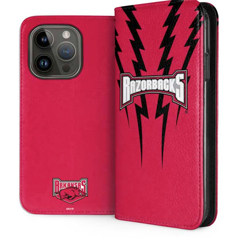 University of Arkansas-Fayetteville Razorbacks iPhone 15 Pro Folio Case